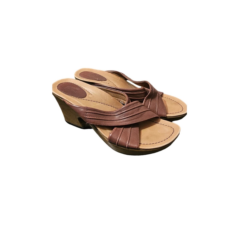Dansko‎ Neeci Wedge Cross Strap Sandals size 41 size women's 10.5/11
